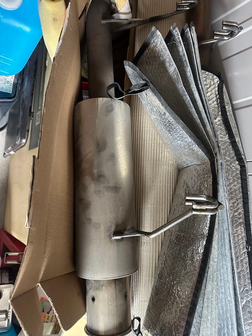 当時物　AE86 Trust競技用マフラー60Φ サイレンサー付き