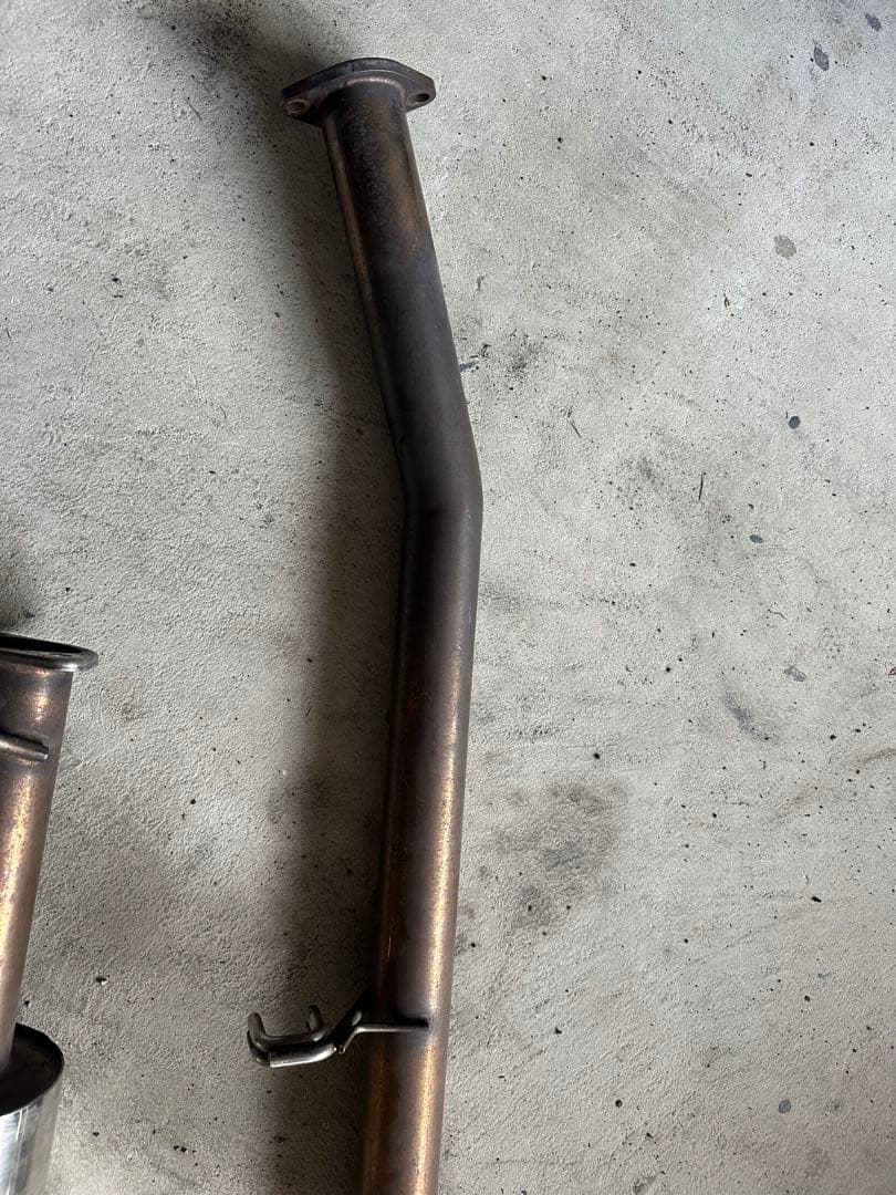 当時物　AE86 Trust競技用マフラー60Φ サイレンサー付き