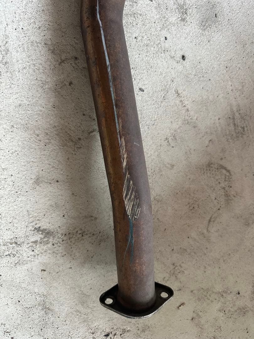 当時物　AE86 Trust競技用マフラー60Φ サイレンサー付き