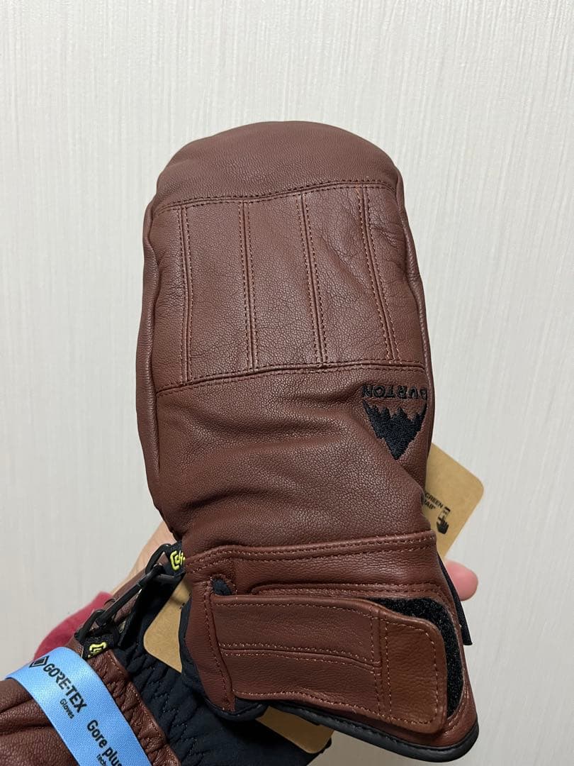 新品 BURTON Gore-Tex レザー ミトン S