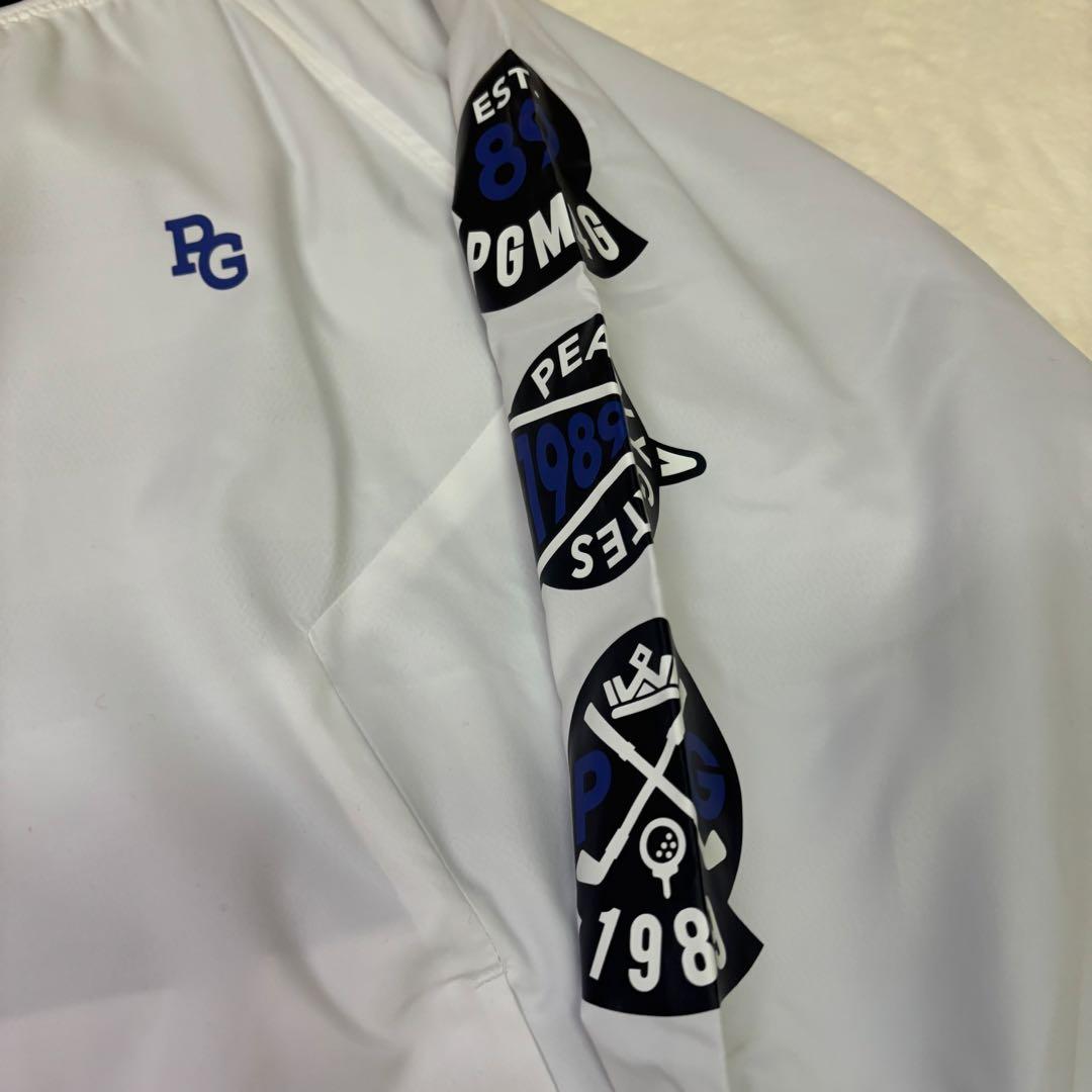 美品　PEARLY GATES ホワイトジャケット　ピステ　ナイロン