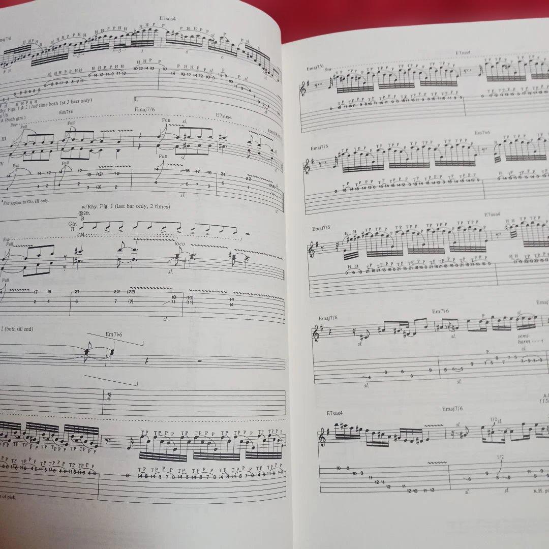 輸入楽譜 ジョー・サトリアーニ NOT OF THIS EARTH ギタースコア