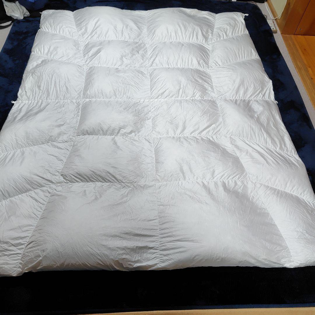 羽毛布団セミダブル　かるふわ NITORI✕TEIJIN