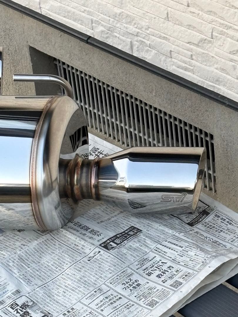 フォレスターSK5 （SPORT）STIパフォーマンスマフラー　1.8L車用