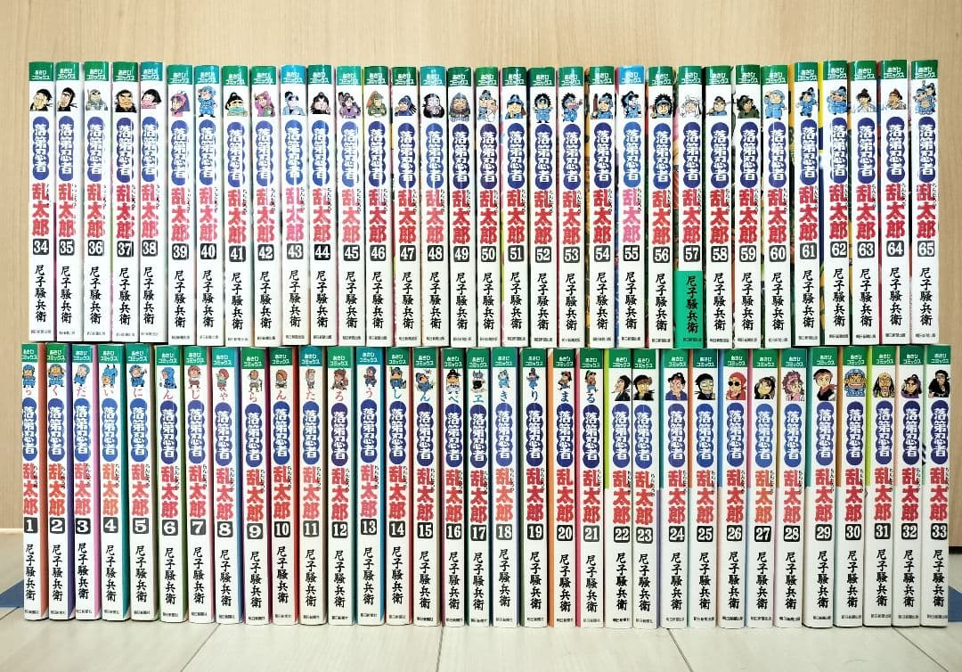 落第忍者乱太郎 全巻セット 全65巻 忍たま乱太郎 アニメ 映画