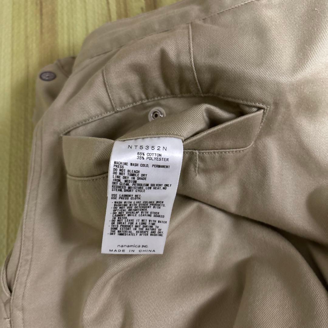 ノースフェイスパープルレーベル ワイドテーパードパンツ