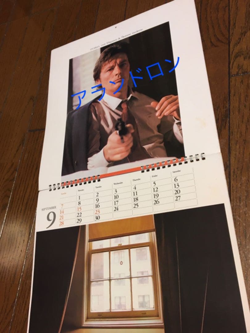 【貴重】アランドロン ダーバンカレンダー　1980