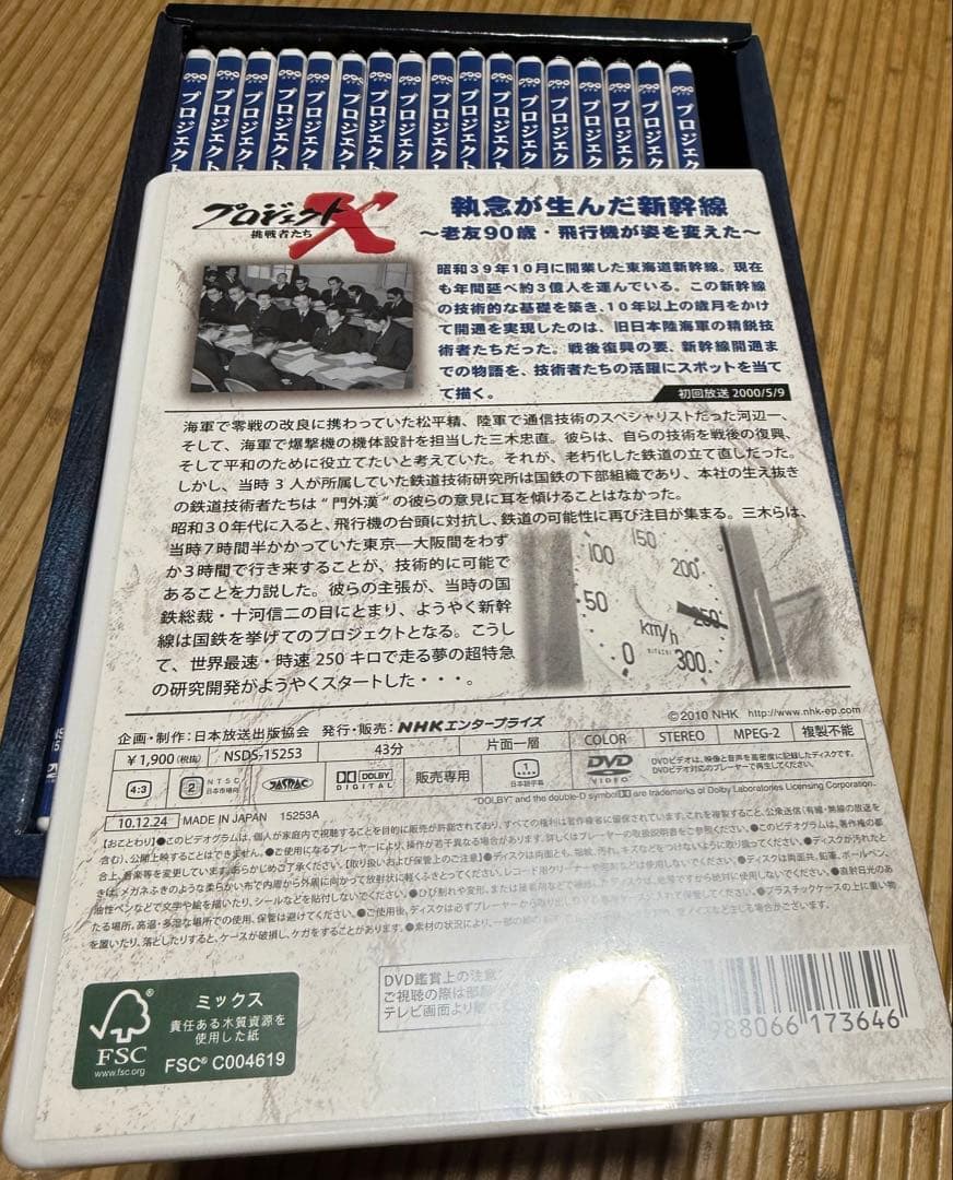 プロジェクトX 挑戦者たち 全18巻　DVDボックス