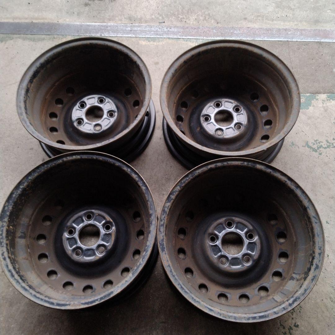 トヨタ ノア／ヴォクシー 80系 純正 15インチ　鉄チンホイール4本