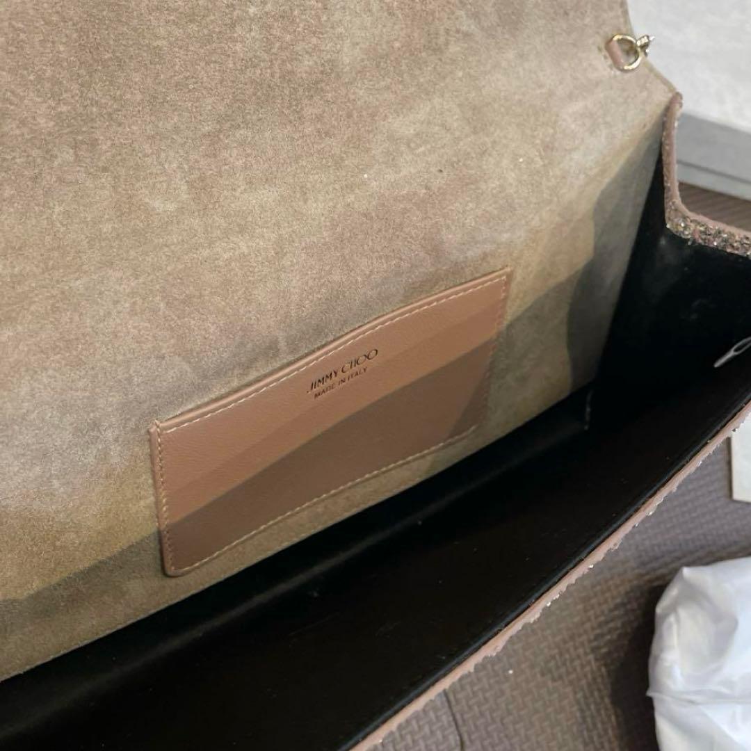 JIMMY CHOO VIOLA MIX エリカ ラメクラッチ