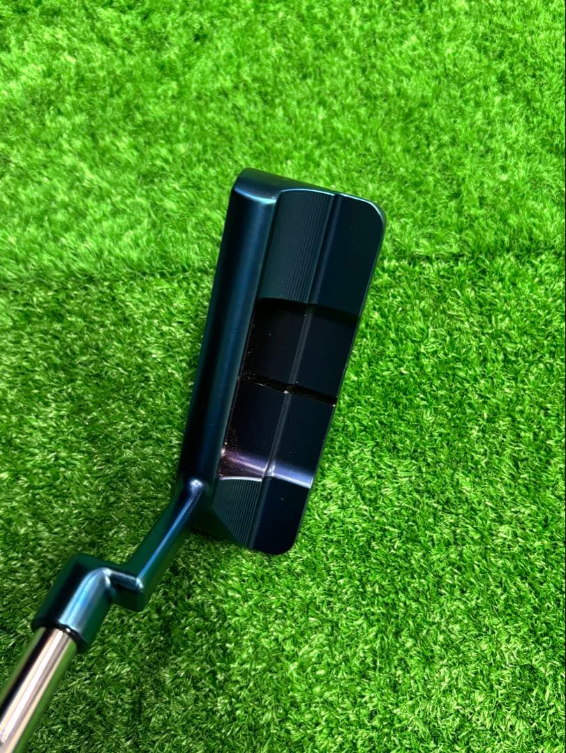 【美品】ミズノ M.CRAFT OMOI No.04 ブルー パター 34インチ