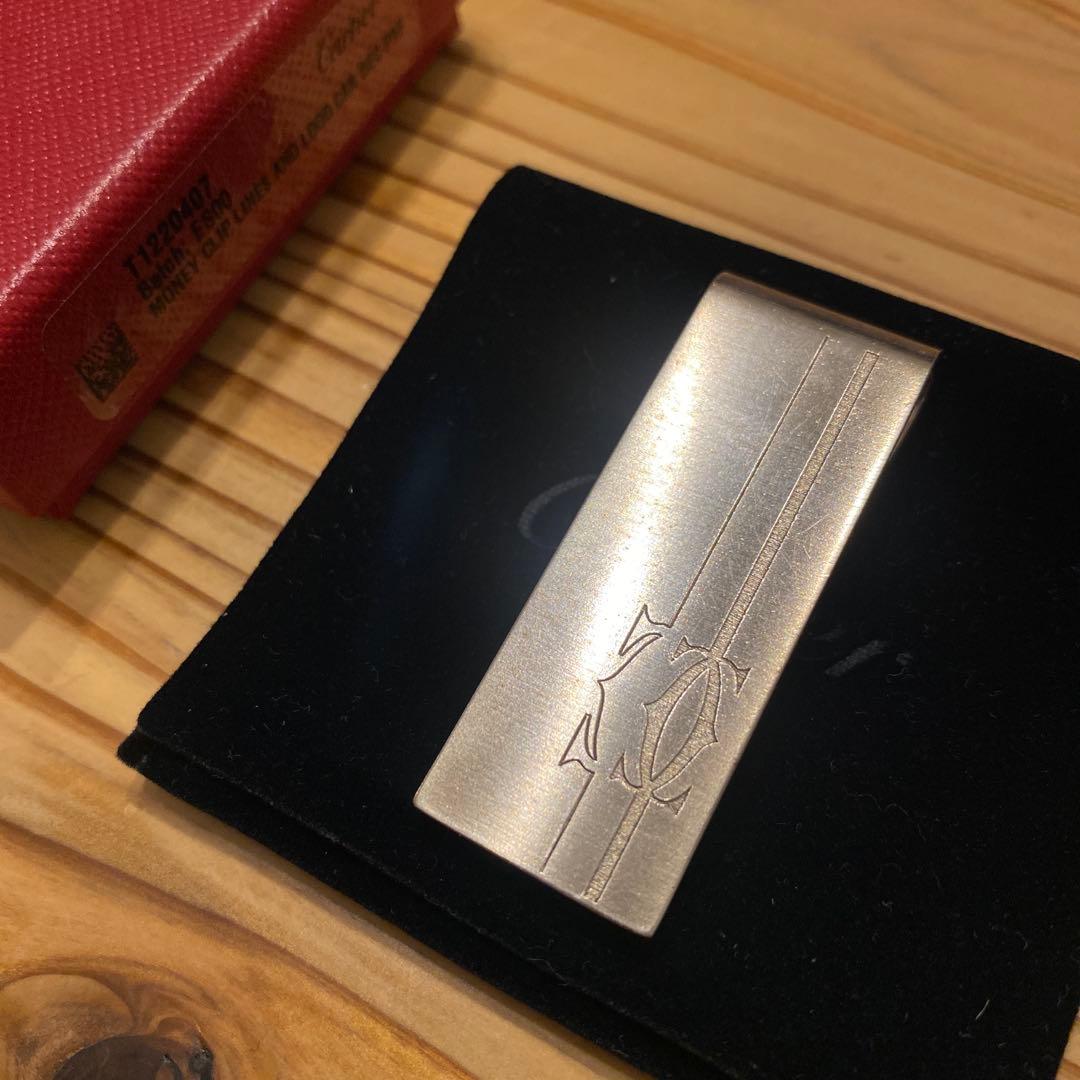 Cartier カルティエ 2Cモチーフ マネークリップ T1220407