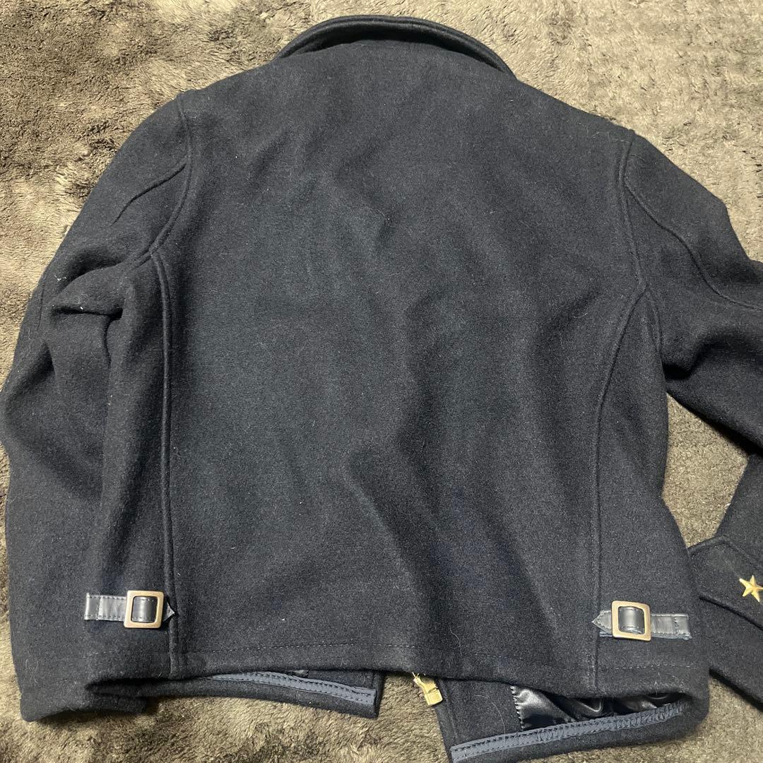 Schott ウールコート サイズ38 黒