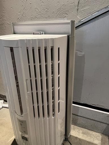 【ふわ】トヨトミ 窓用ルームエアコン1.8kWホワイト TIW-A180K