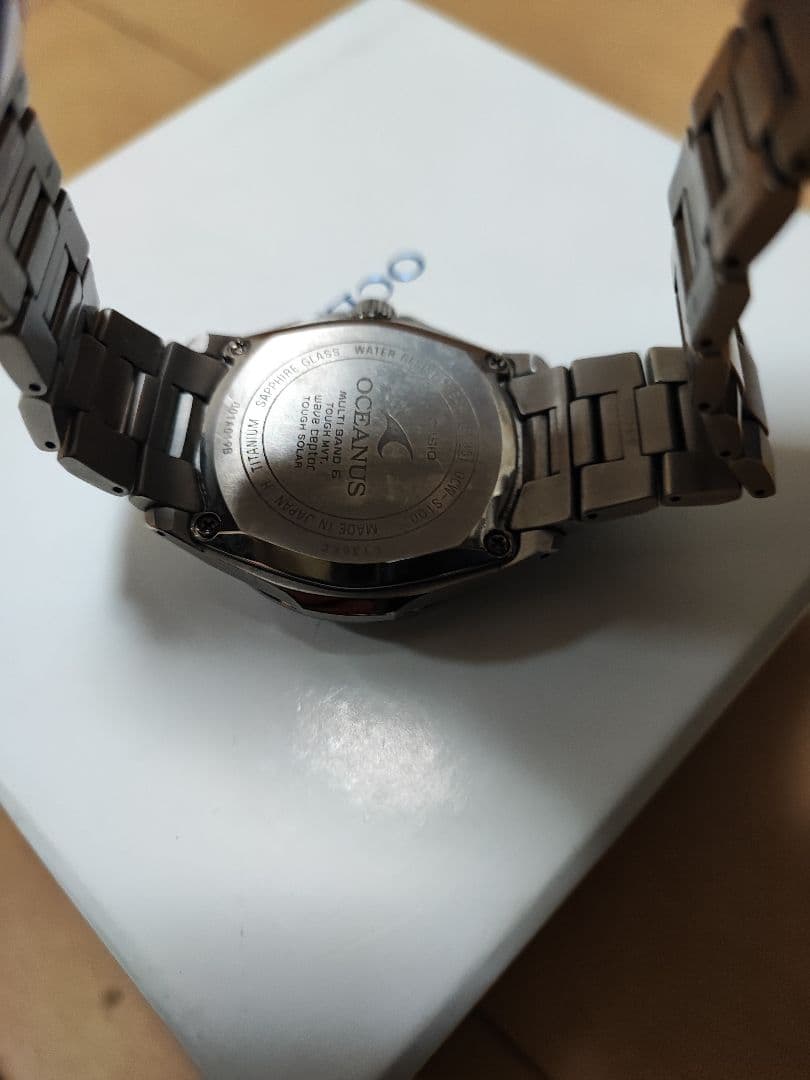 CASIO OCEANUS オシアナス タフソーラー 箱付