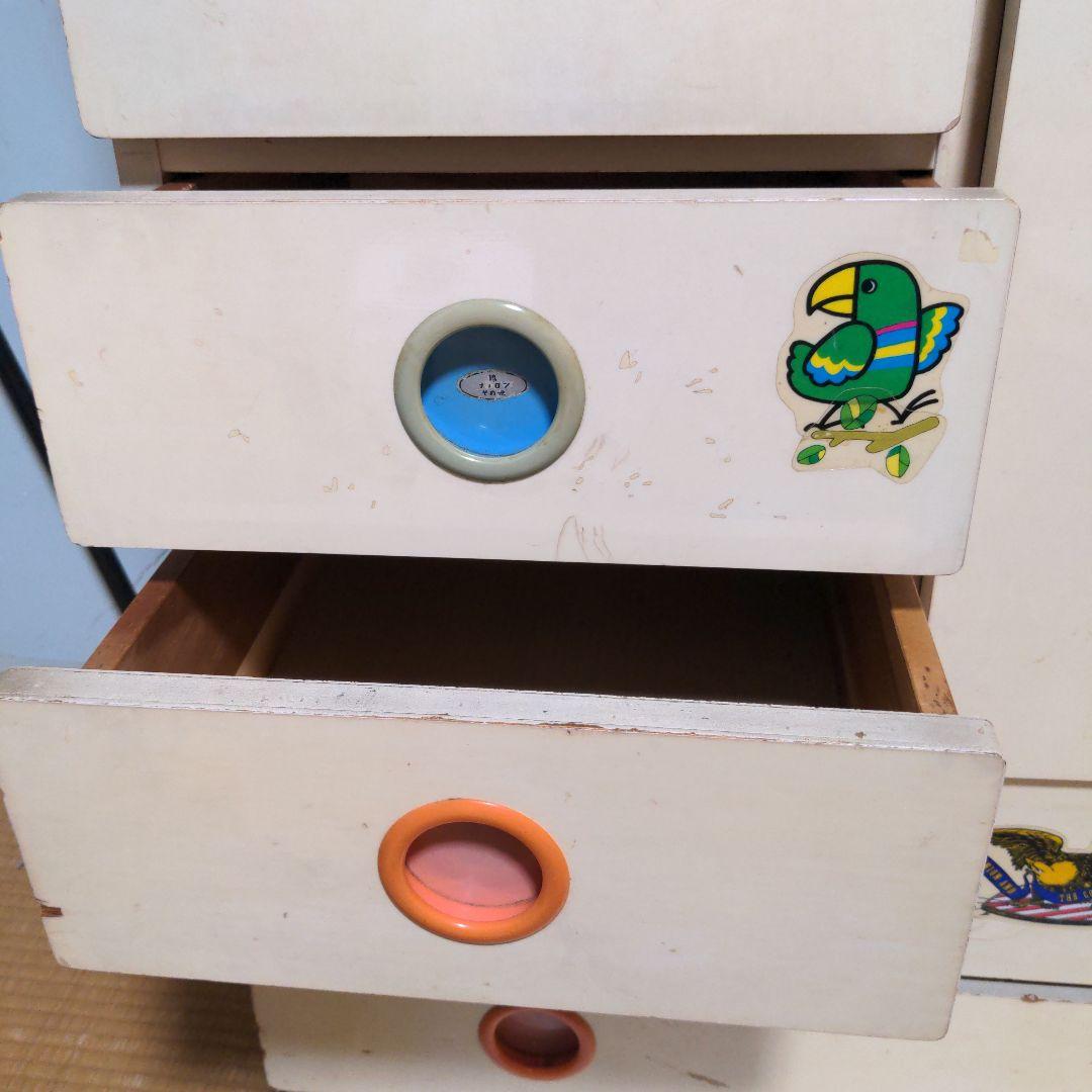 頼める便◆昭和レトロ　バンビ　ベビータンス　箪笥