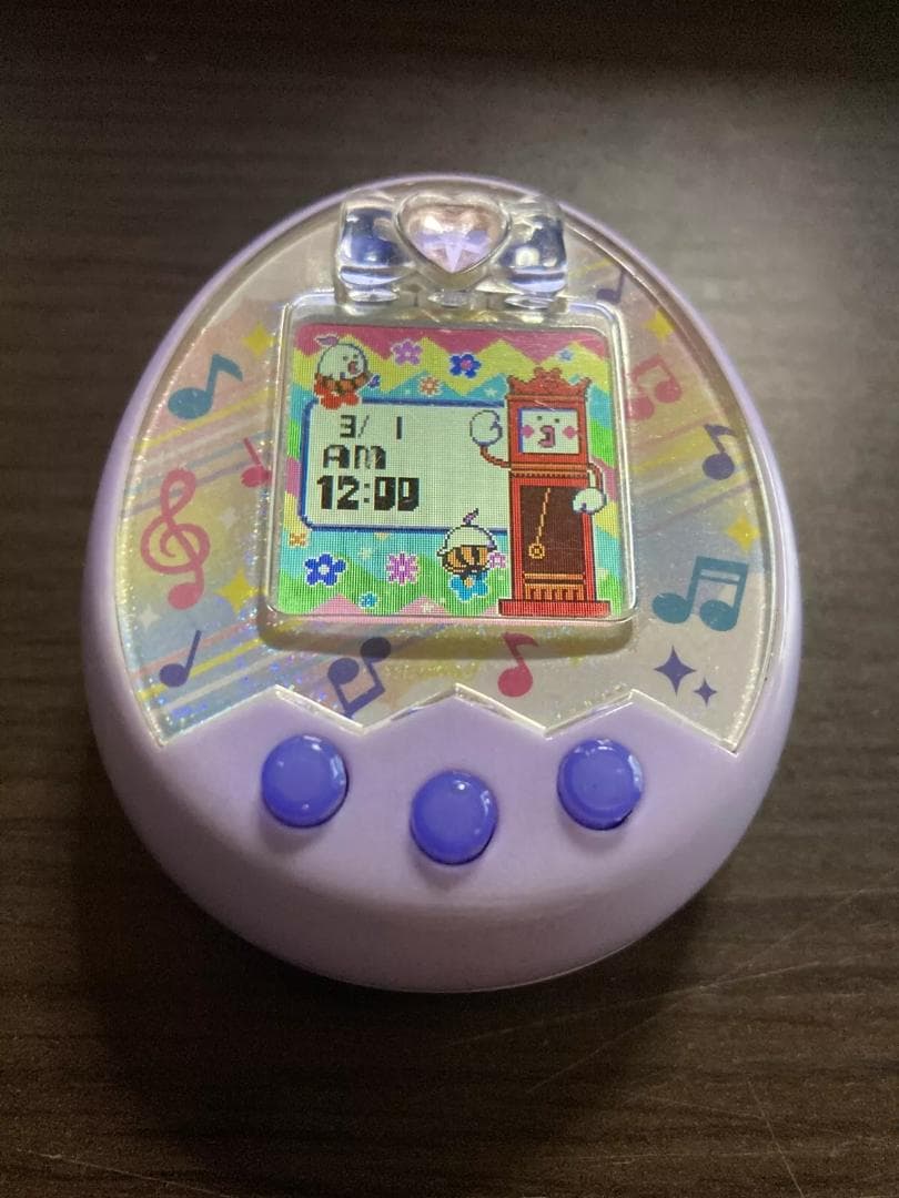 【動作確認済】バンダイ　たまごっちみくす　ドリーム　パープル