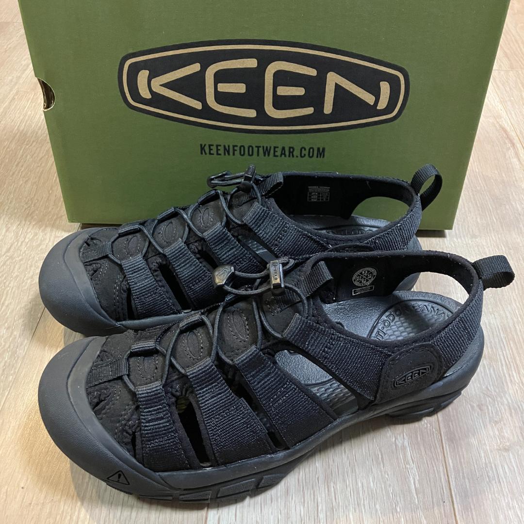 KEEN NEWPORT H2 サンダル 27.5cm トリプルブラック