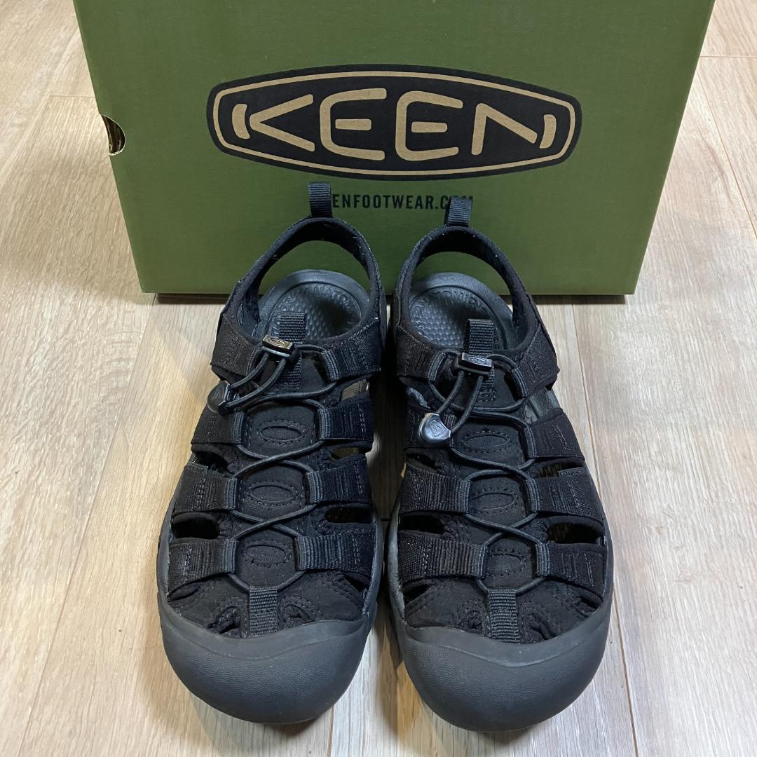 KEEN NEWPORT H2 サンダル 27.5cm トリプルブラック