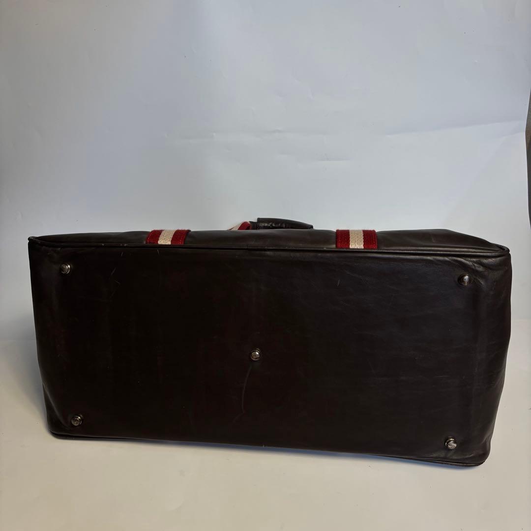 バリー トレインスポッティング レザー ボストン バッグ ブラウン