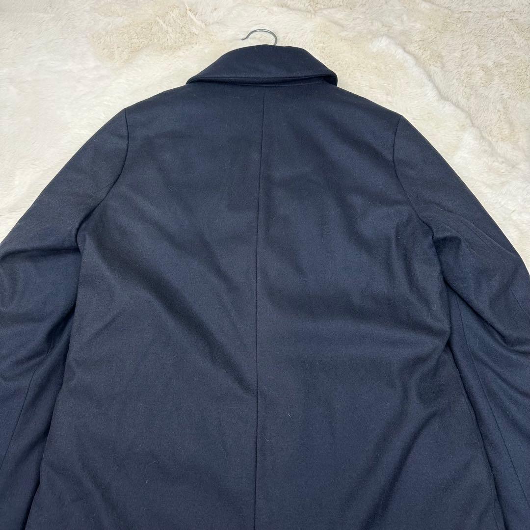 ✨美品✨セオリーリュクス ダウン入り チェスターコート 紺 38 美シルエット