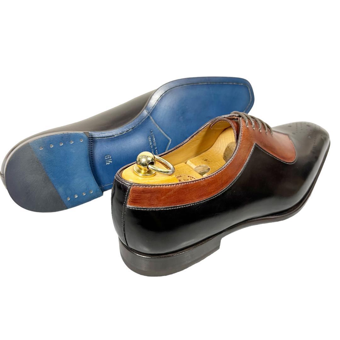 フランチェスコベニーニョ ホールカット ワンピース 61/2 25.5cm焦げ茶