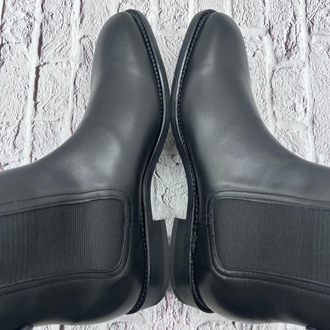 未使用【現行モデル】REGAL サイドゴアブーツ プレーントゥ 牛革 ドレス