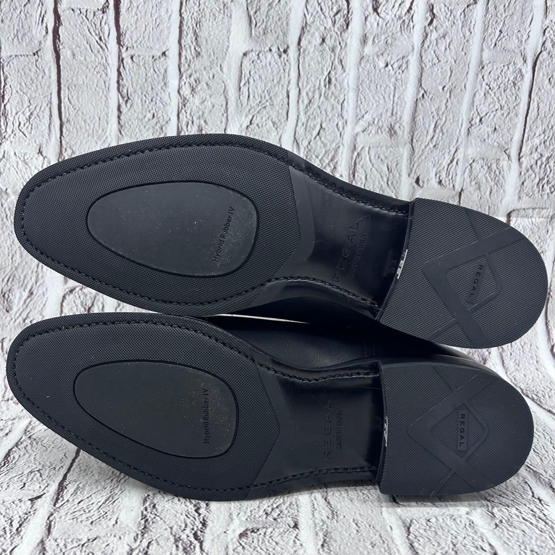 未使用【現行モデル】REGAL サイドゴアブーツ プレーントゥ 牛革 ドレス