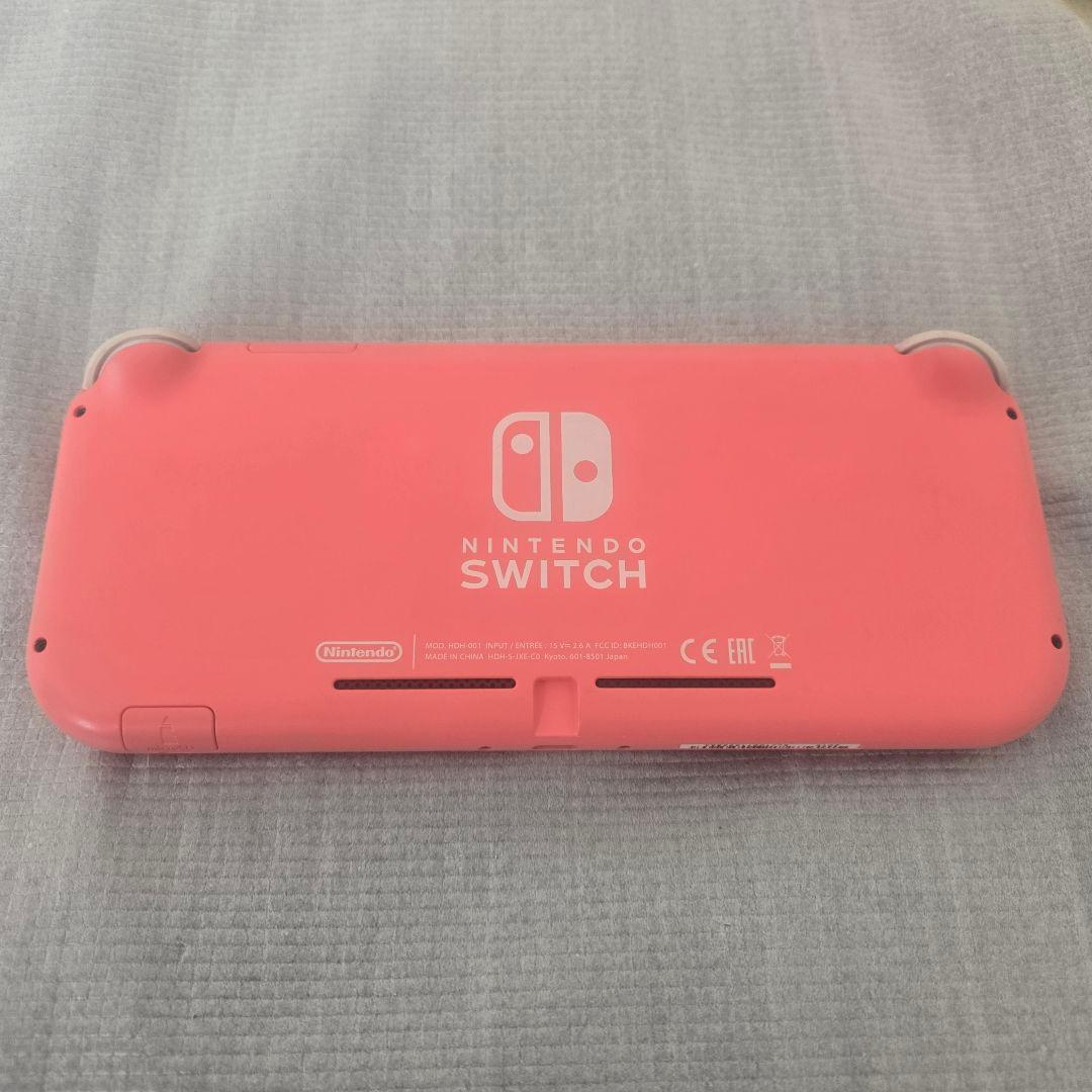 極美品 Nintendo switch lite ピンク