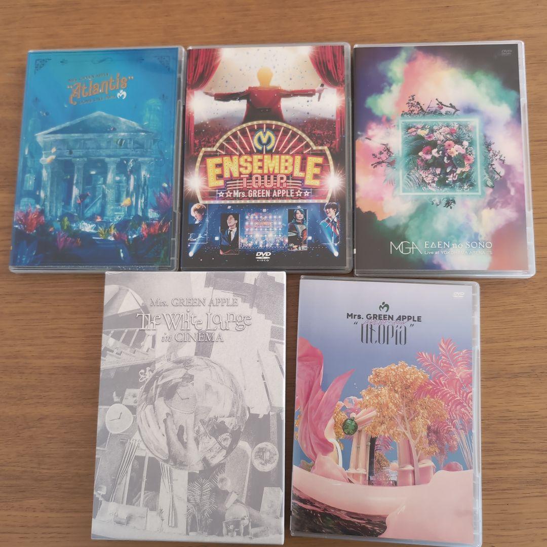 Mrs. GREEN APPLE DVD 5枚セット