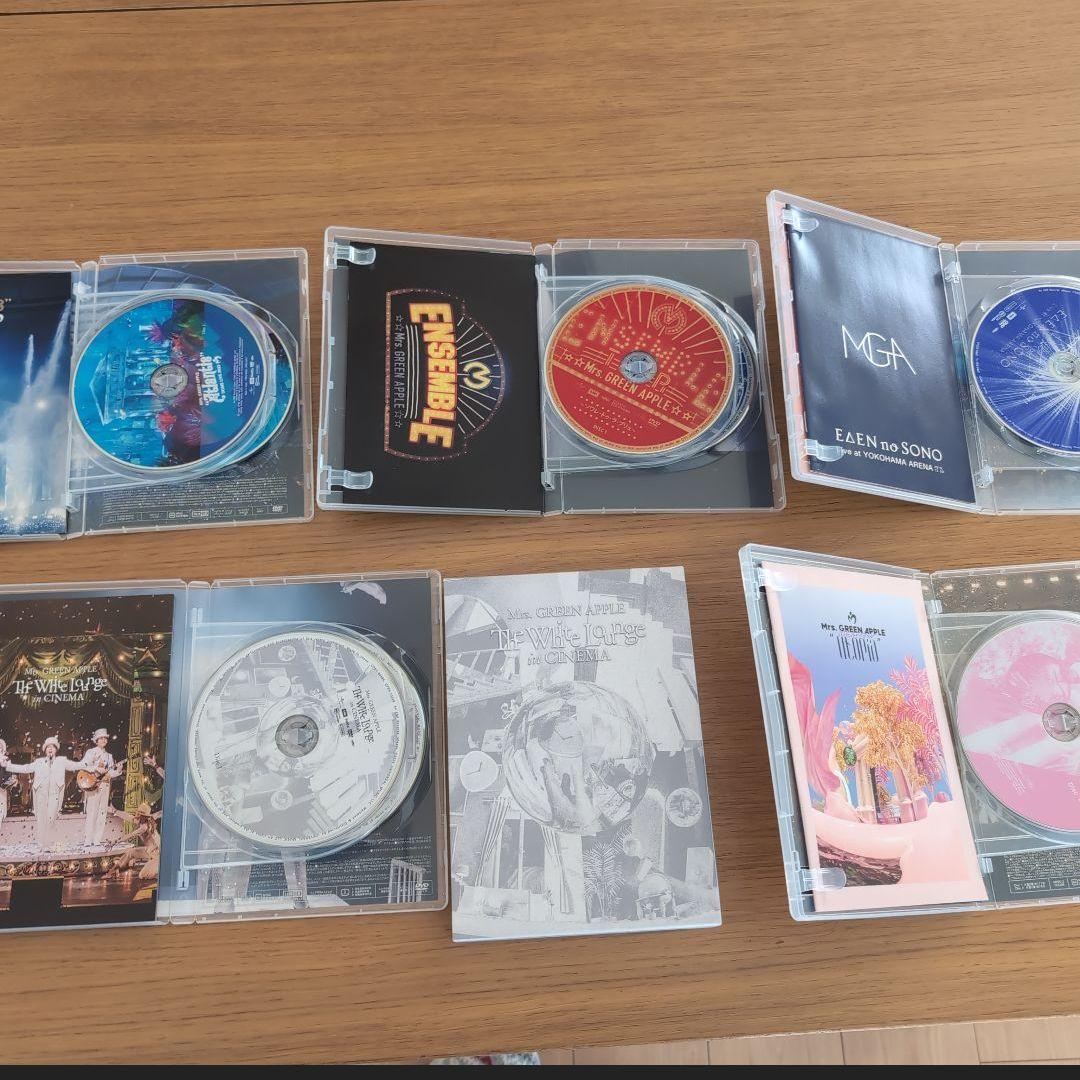 Mrs. GREEN APPLE DVD 5枚セット