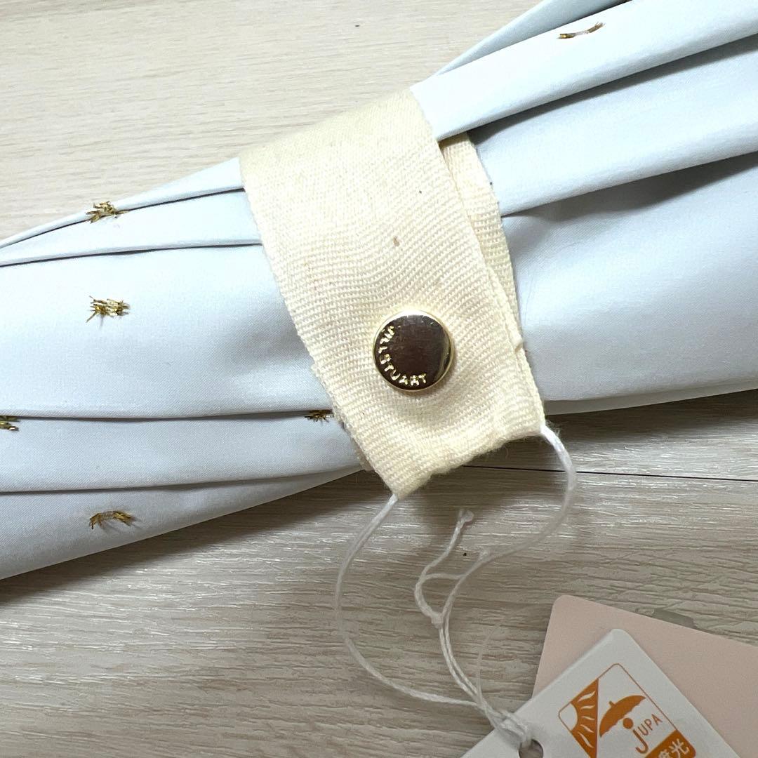 新品ジルスチュアート1級遮光 晴雨兼用 プチグラン長傘 フリル 日傘