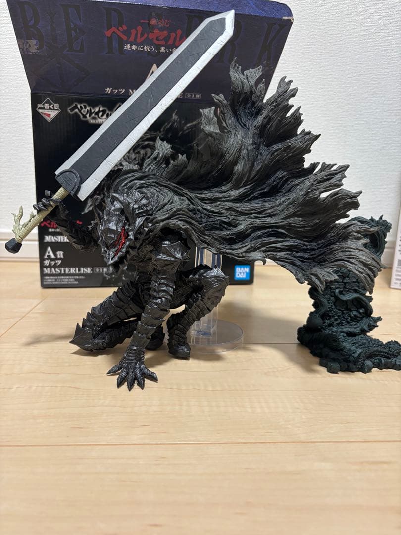 一番くじ ベルセルク 運命に抗う、黒い剣士 A賞 ガッツ B賞 ドラゴンころし