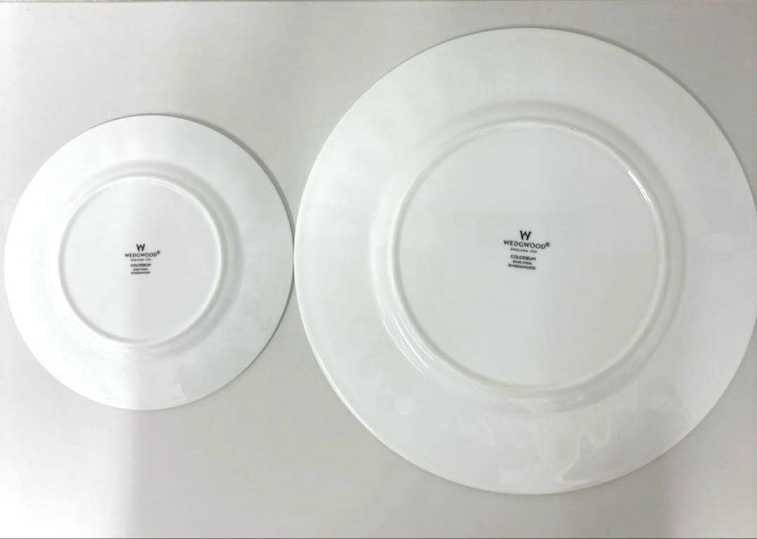 【新品】WEDGEWOOD コロシアム プレート　カップソーサー10点セット