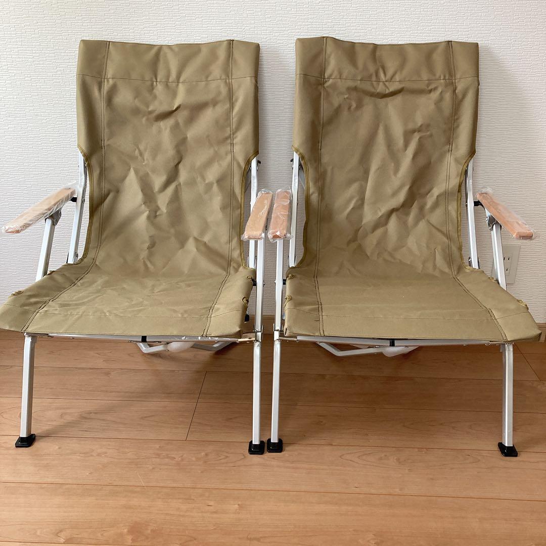 2脚　話題の　ローチェア30 類似品　( OEM ではございません　スノーピーク
