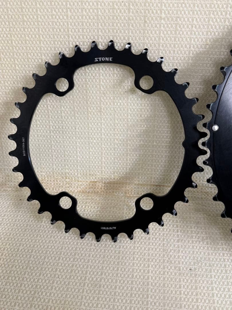 STONE 11s/12s 52T/56T エアロチェーンリング セット