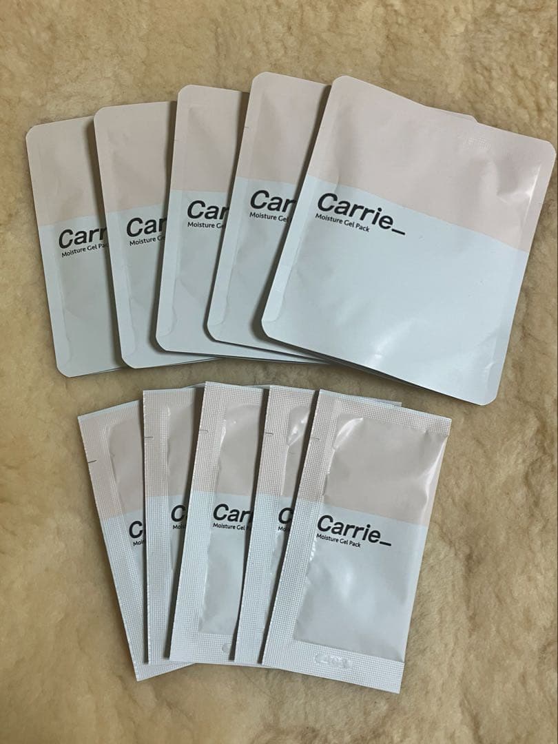 Carrie_ キャリー モイスチャージェルパック 炭酸パック 5回分