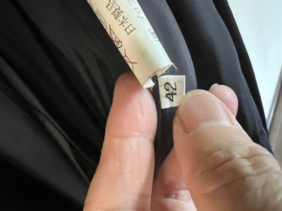 冬物最終セール★カシミヤ100%ロングコート★42（男女兼用）★