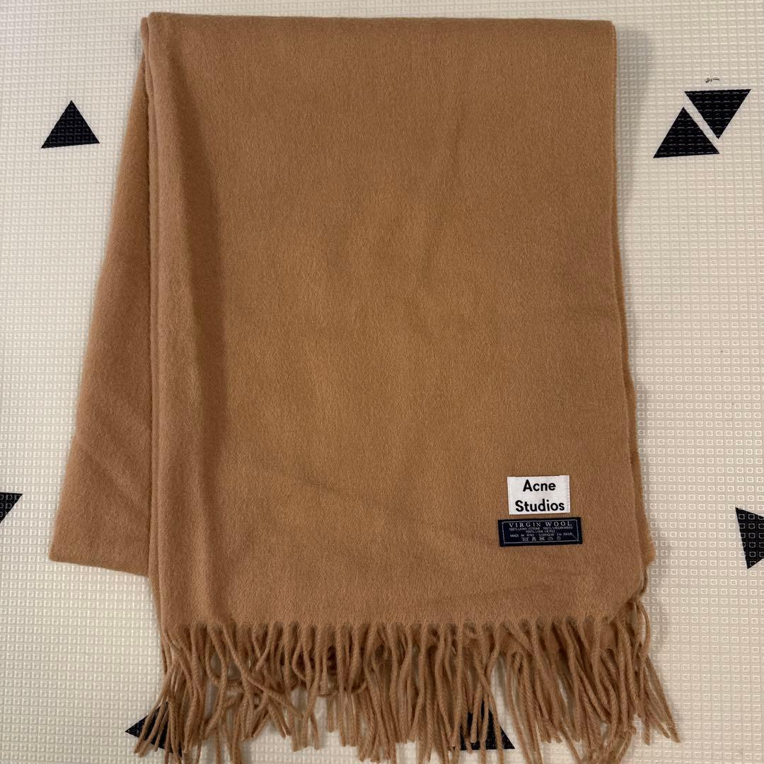 【Acne Studios】100%バージンウール 大判マフラー