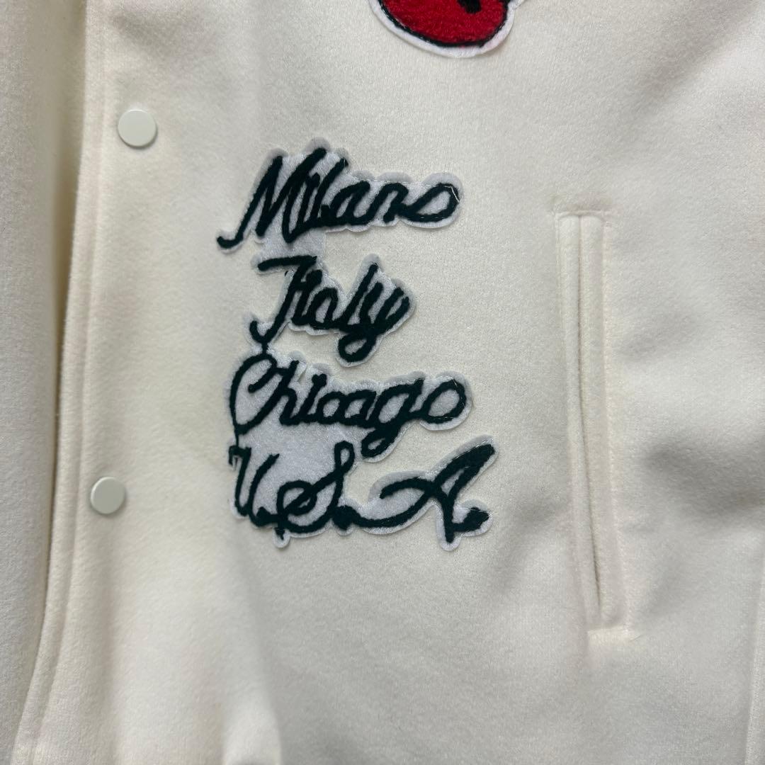 Off-White Chicago Bulls スタジャン　サイズ50