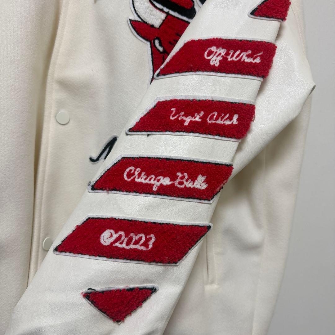 Off-White Chicago Bulls スタジャン　サイズ50
