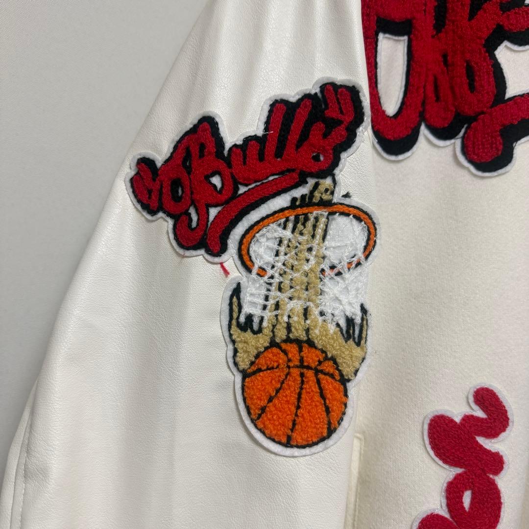 Off-White Chicago Bulls スタジャン　サイズ50