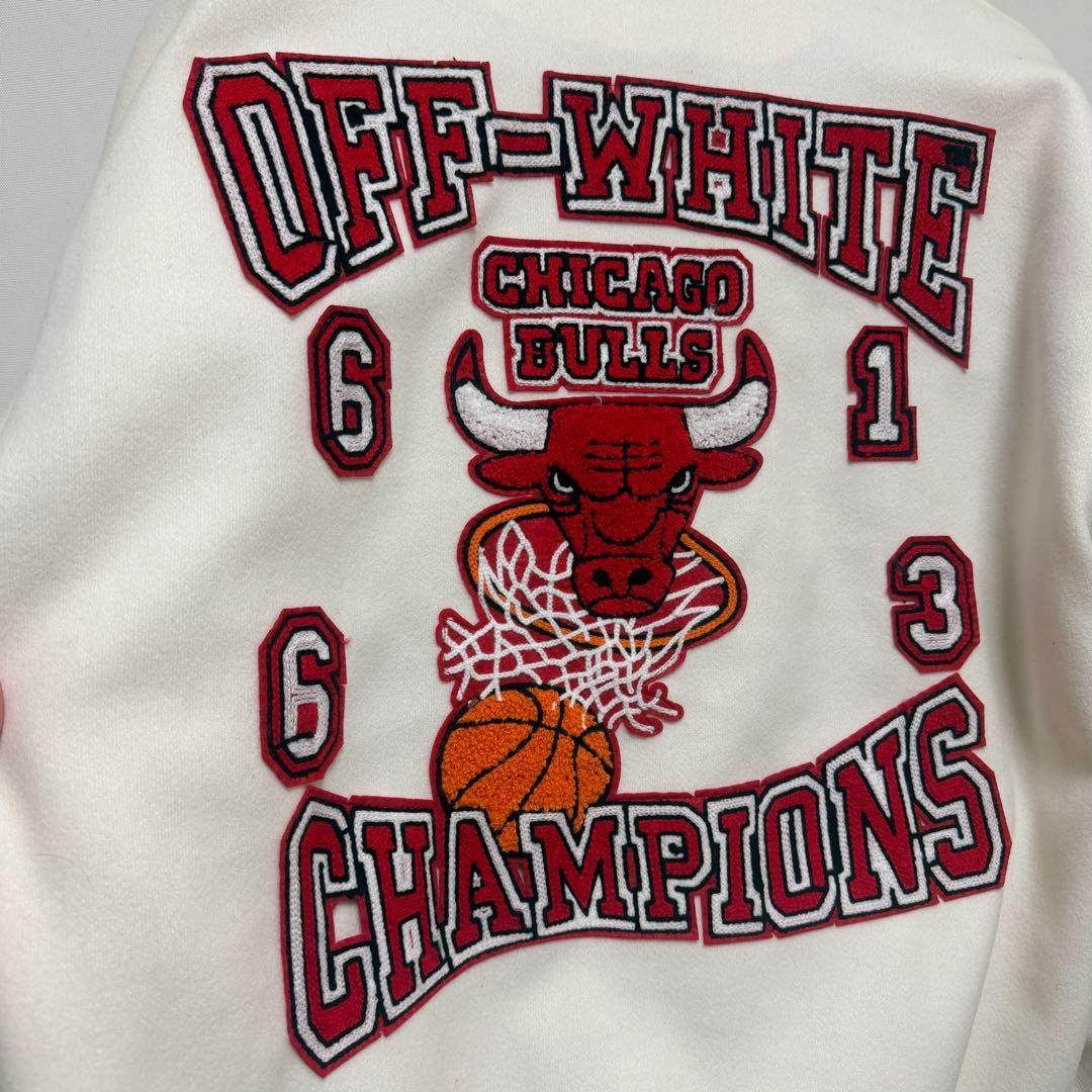 Off-White Chicago Bulls スタジャン　サイズ50