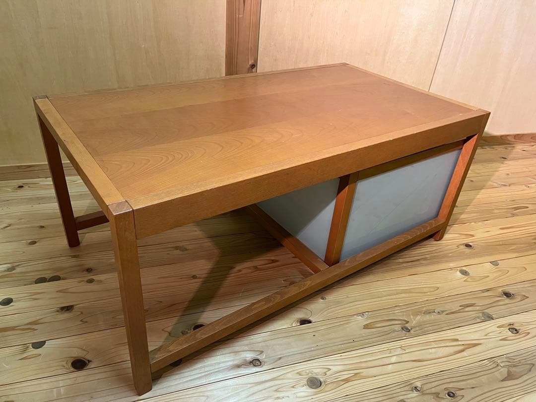 【手渡し希望】【Calligaris】カリガリス　ローテーブル　収納ボックス付き