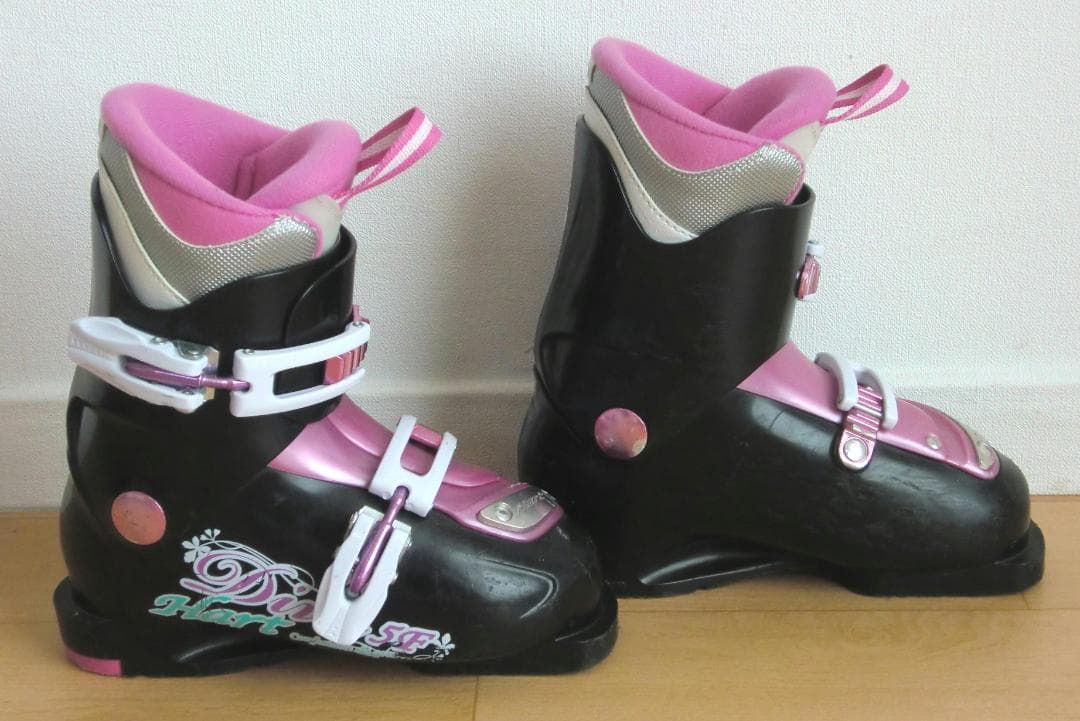 ■■送料無料■swallow■子供用スキー4点セット■板100/靴20■WAX■