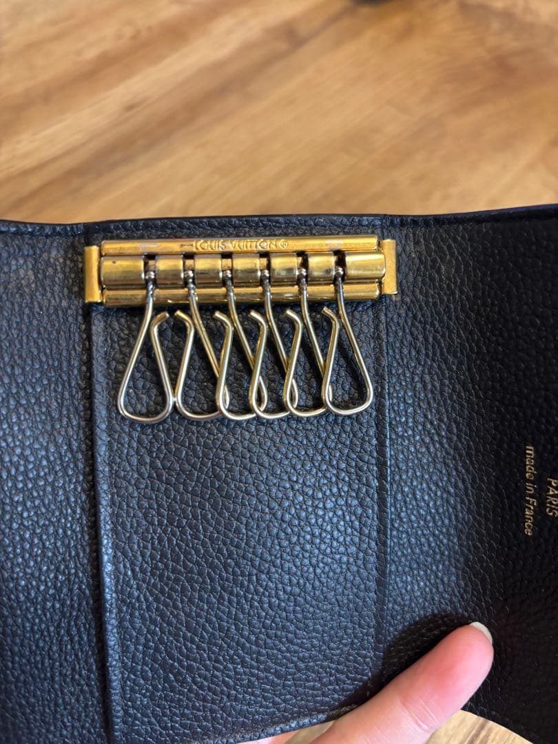 【LOUIS VUITTON】キーケースミュルティクレ6ブラック