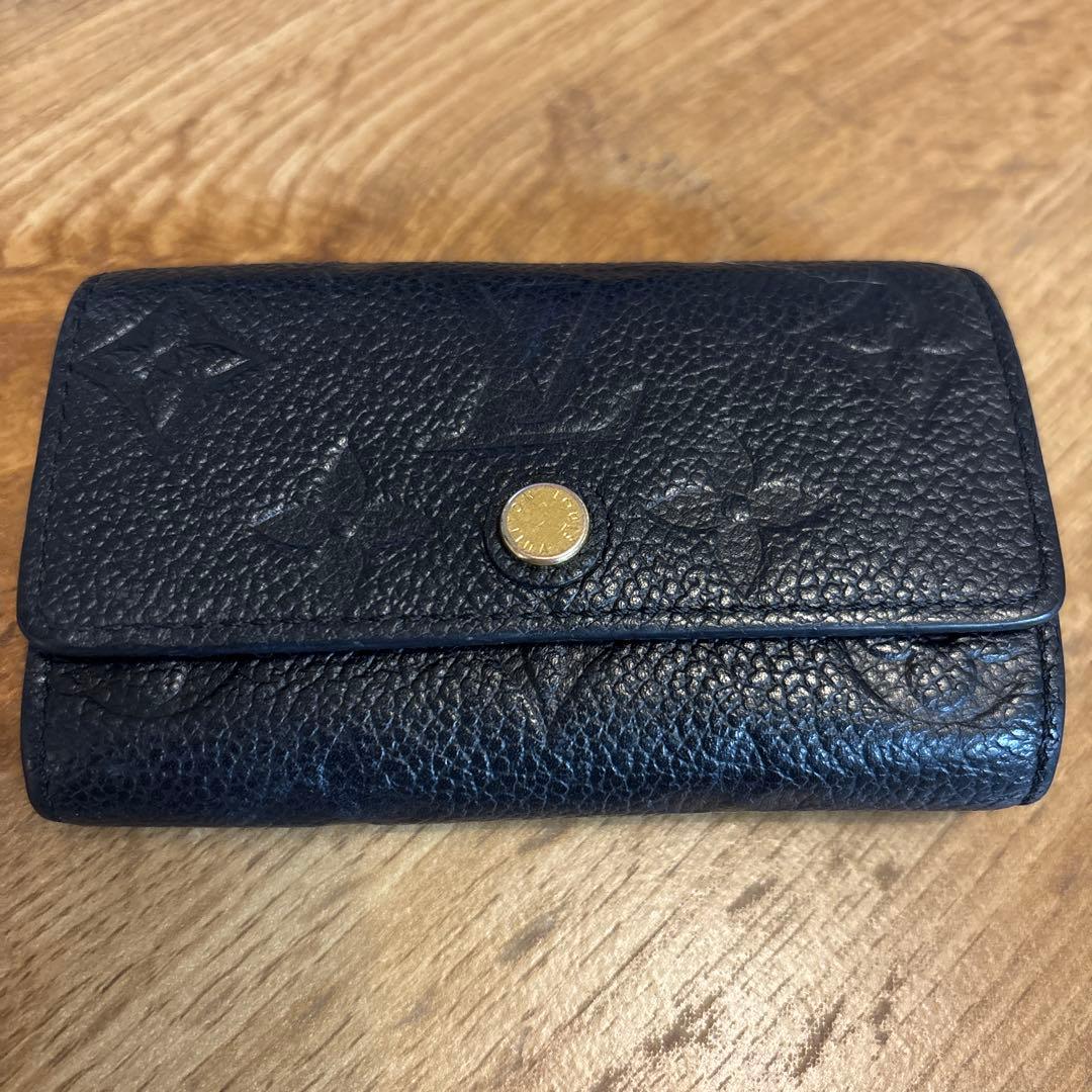 【LOUIS VUITTON】キーケースミュルティクレ6ブラック