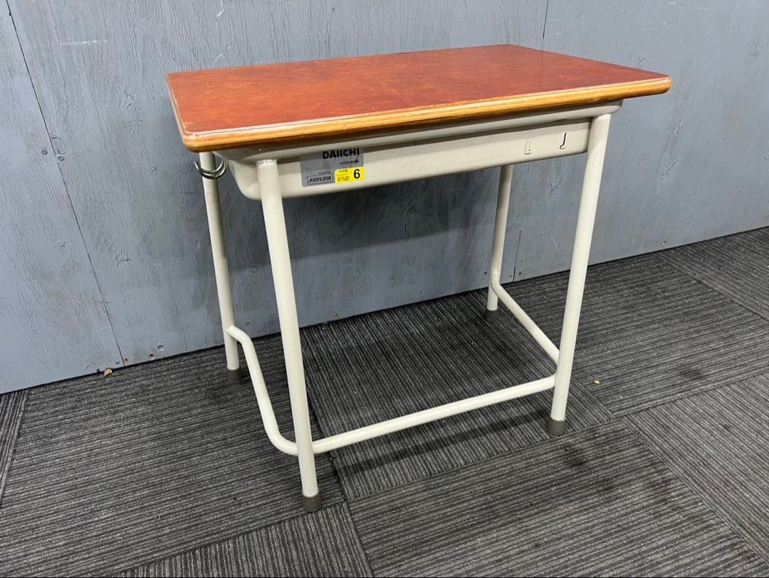 337◆格安配送地域あり◆ダイイチ◆学童机・椅子10組(旧JIS6号)学校学習塾