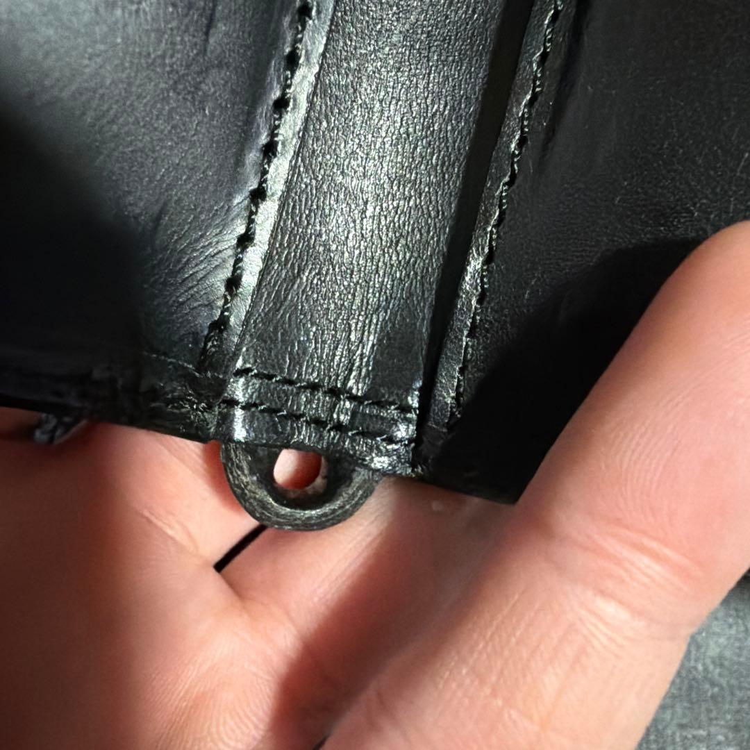 Celt&Cobra パイソンレザー 二つ折り財布 ブラック