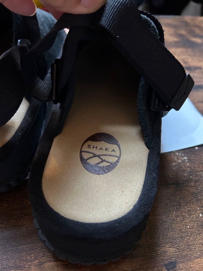 靴 SHAKA SNUG CLOG HAIRY SUEDE SK-251